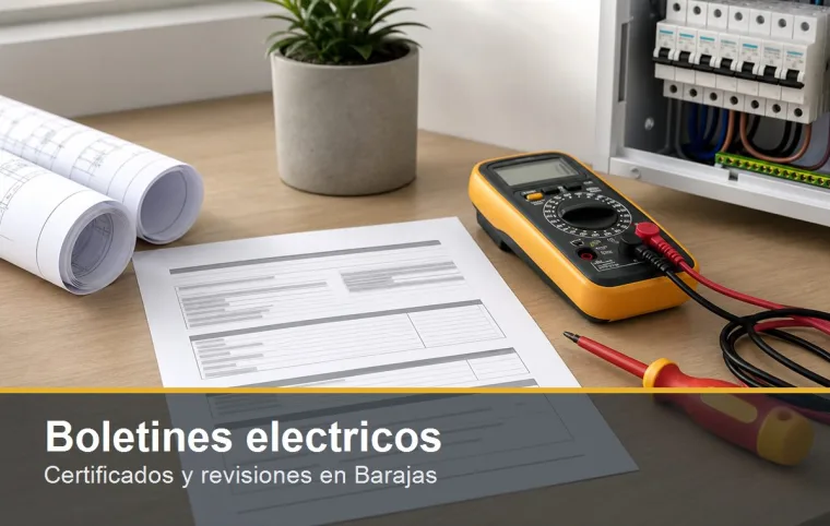 Boletines electricos en Barajas